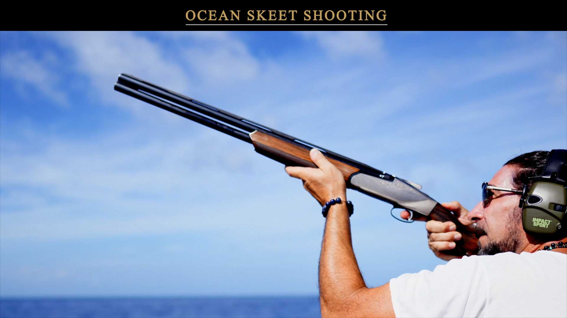 Ocean Skeet Shooting Adventure only at SALT Luxury Miami