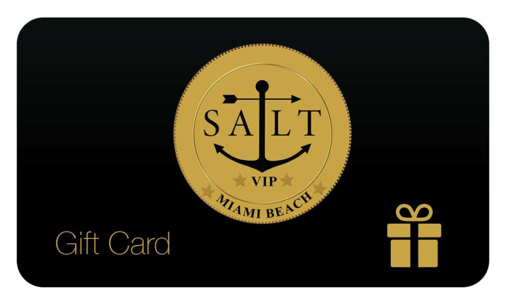 SALT Luxury Miami Gift Cards
