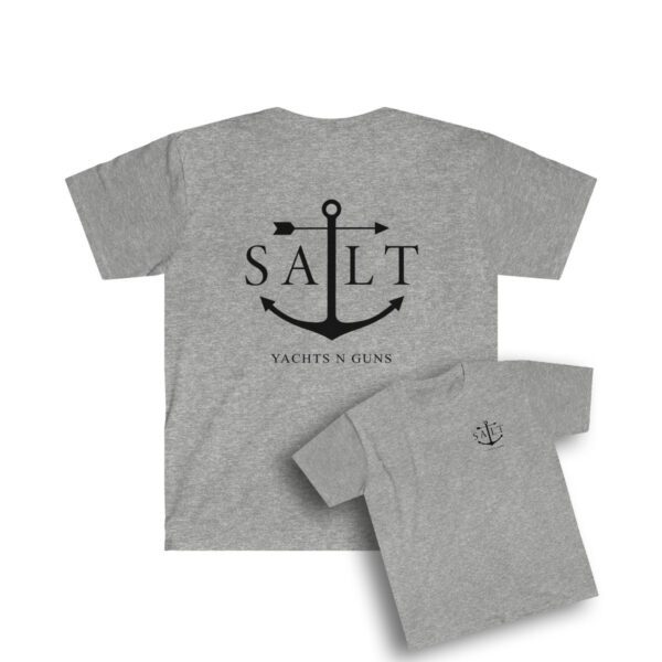 Salt Yachts n Guns Short Sleeve Gray TShirt